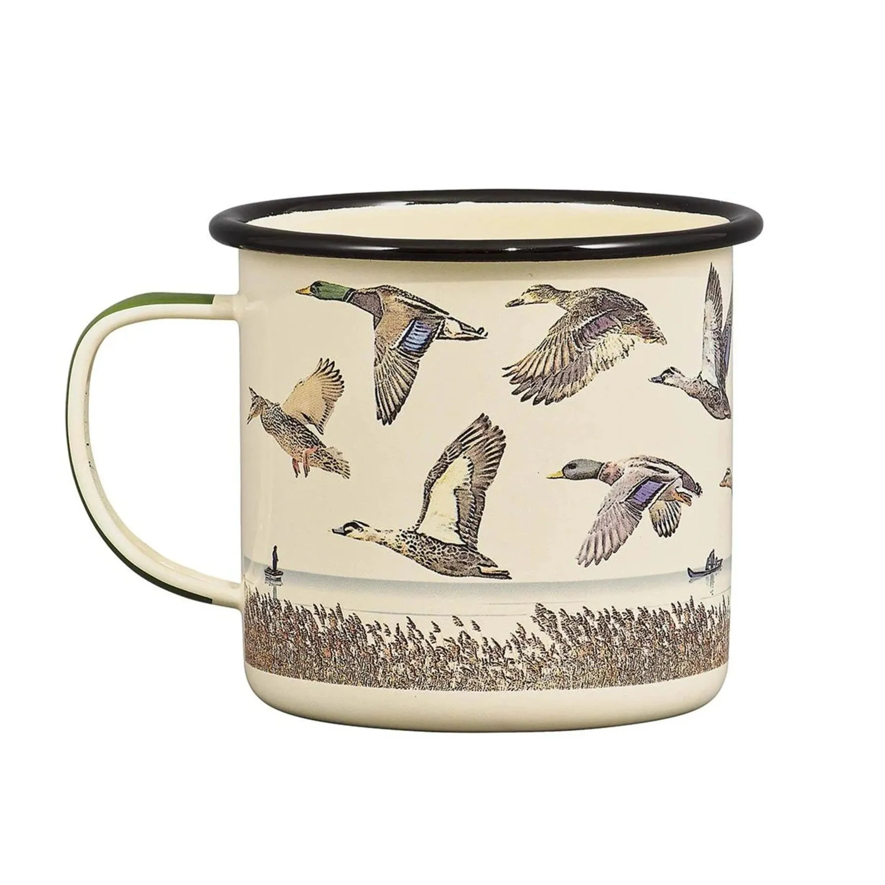 'Lakes & Ducks' Enamel Mug 25% OFF