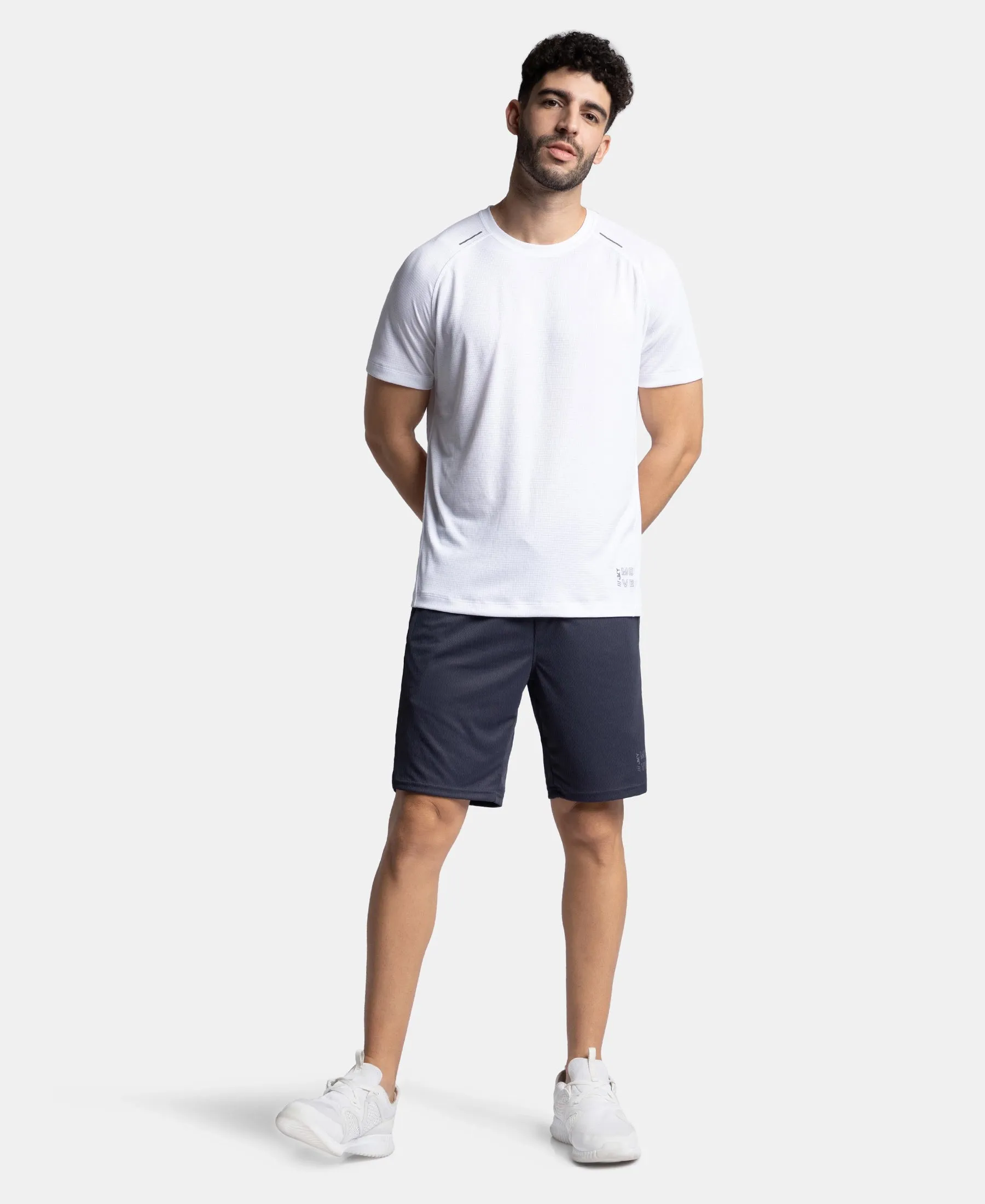 Lightweight and Breathable Microfiber Shorts with StayFresh Treatment - Graphite