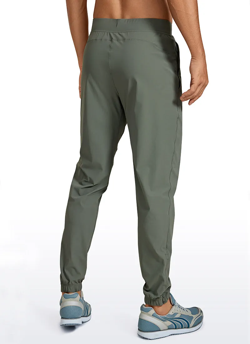 Lightweight Quick Dry Slim-Fit Joggers 29"-Zipper Pockets