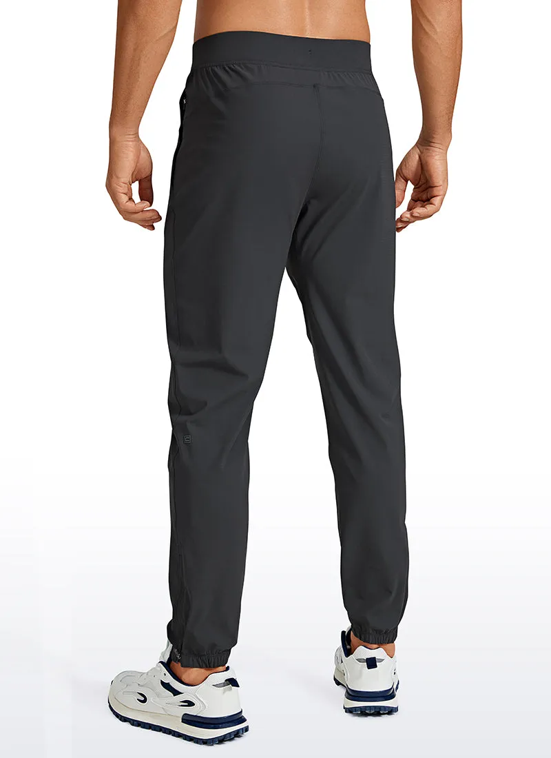 Lightweight Quick Dry Slim-Fit Joggers 29"-Zipper Pockets