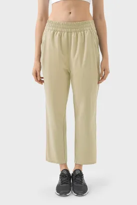 Loose Fit Quick-Dry Cropped Sports Pants