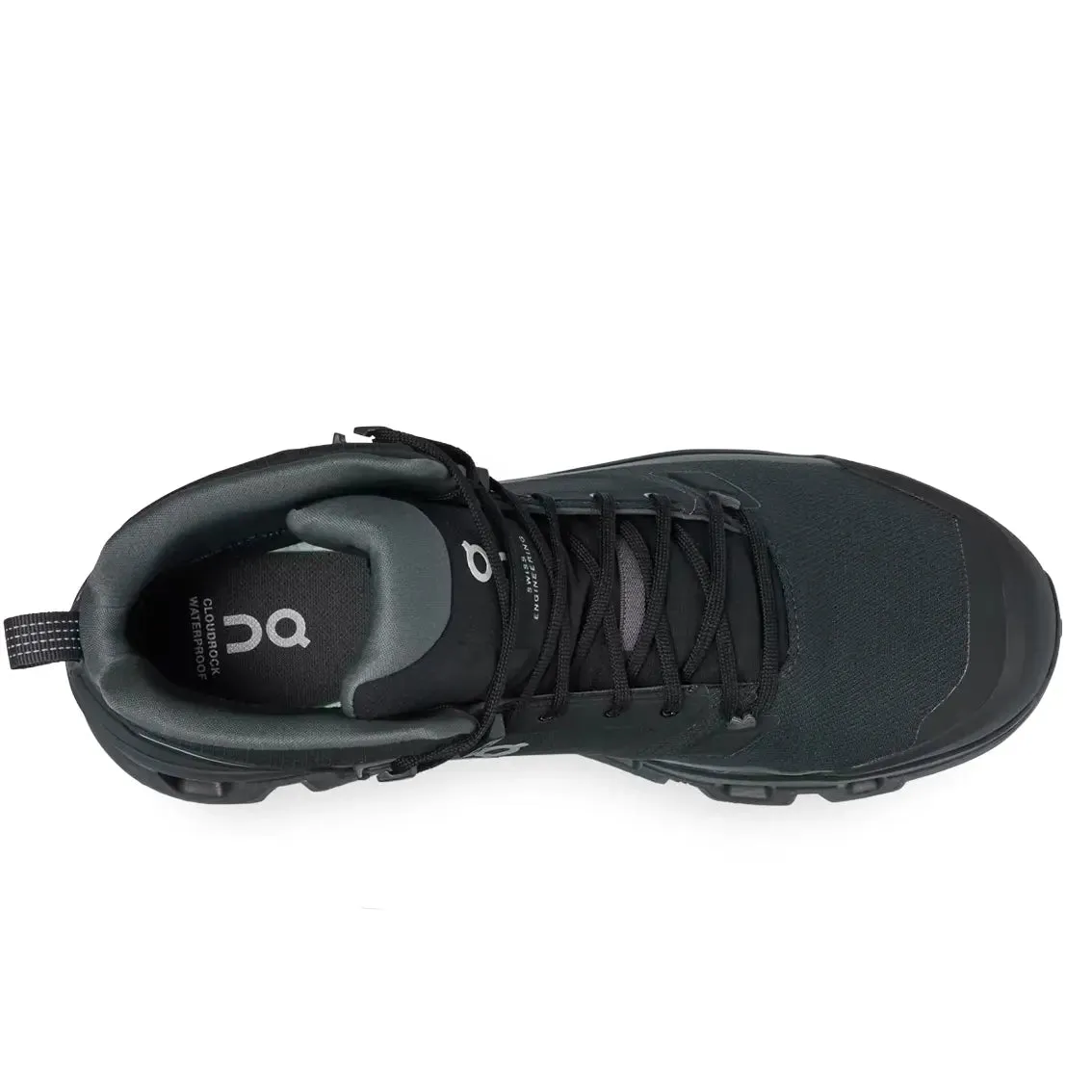 Mens On Running Cloudrock 2 Waterproof - Black / Eclipse