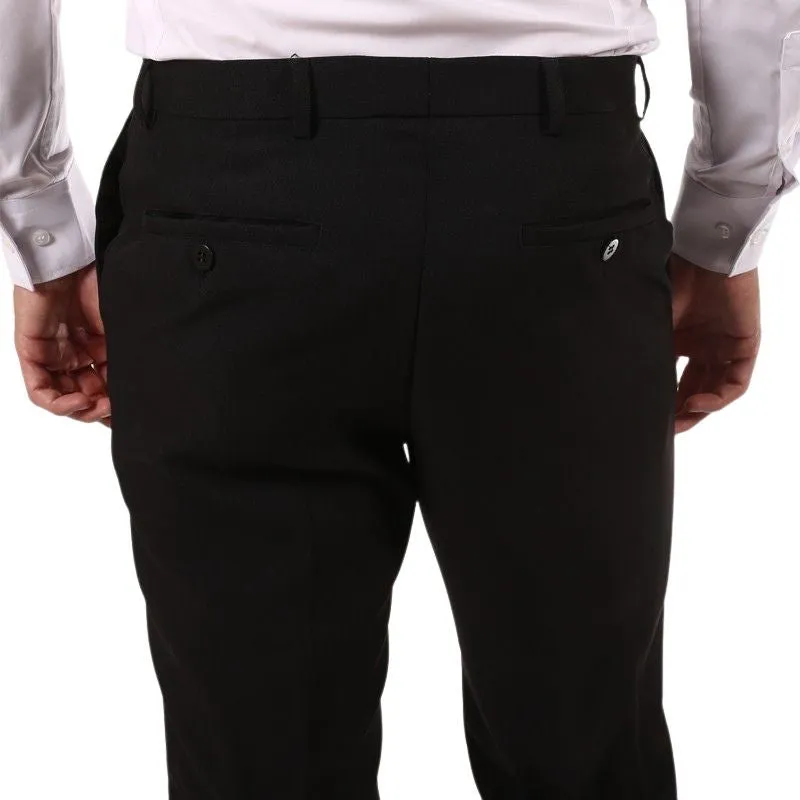 Men's Pinot Straight Black Service Trousers - LAFONT SERVICE