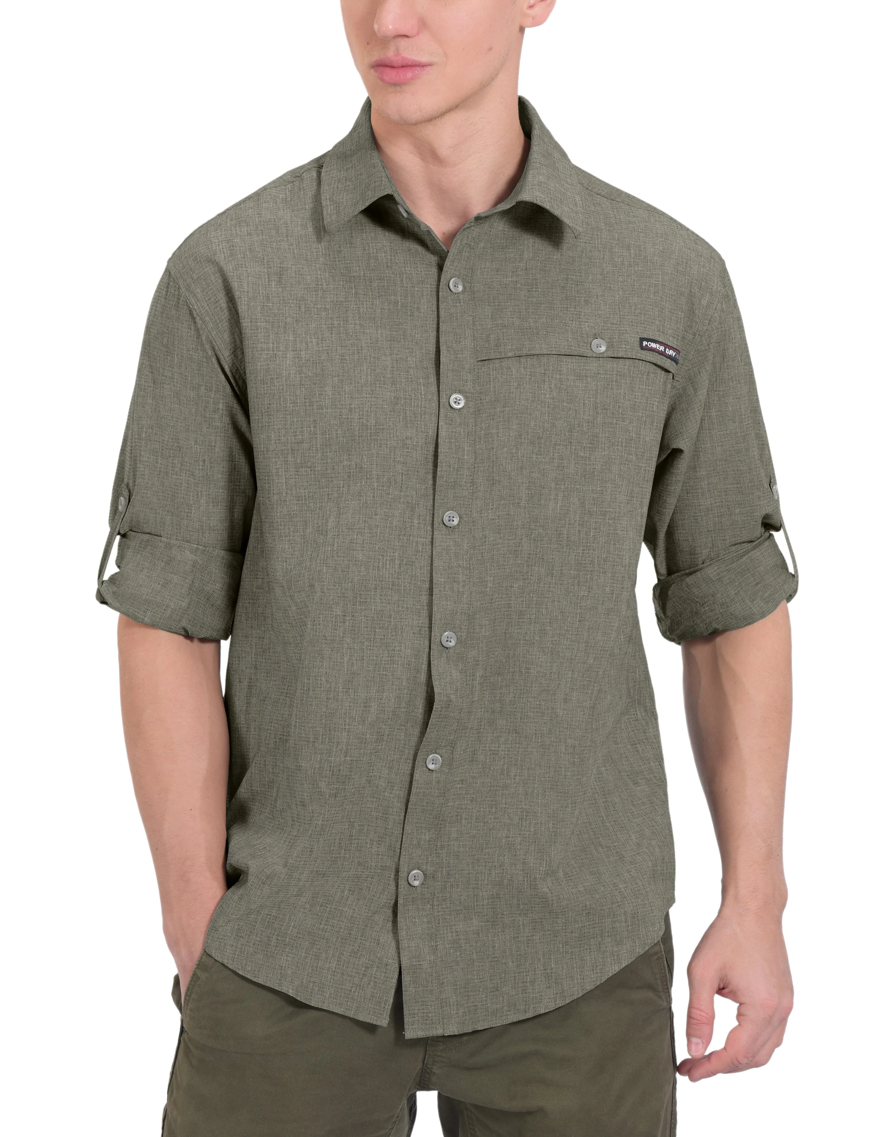 Men's UPF 50  UV Protection Air-Holes Tech Shirt