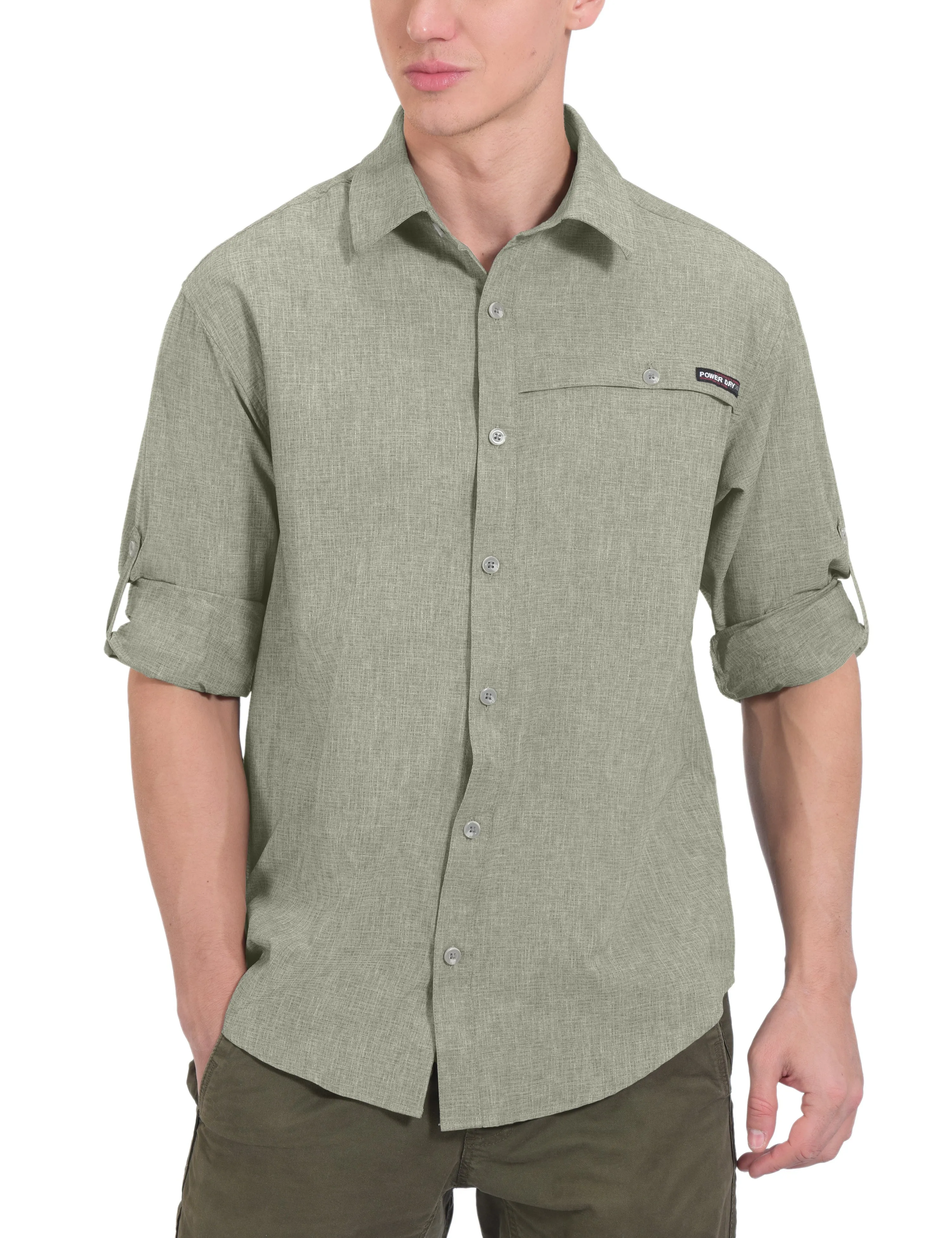 Men's UPF 50  UV Protection Air-Holes Tech Shirt