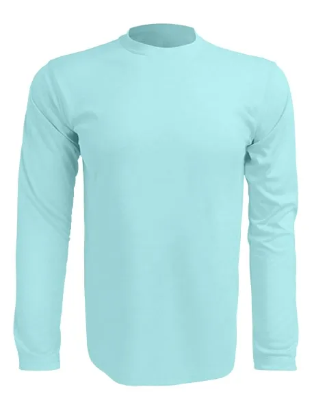 Men's Wrist Logo UV Fishing Shirt by Rattlin Jack | Moisture Wicking Rash Guard with UPF 50 Sun Protection | Long Sleeves |