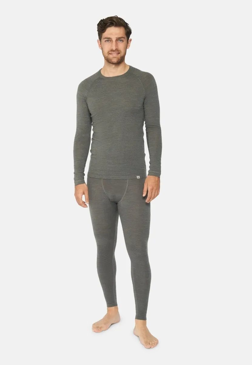 MERINO WOOL BASE LAYER PANTS FOR MEN