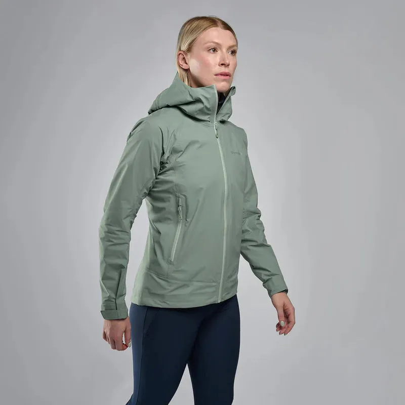 Montane Women's Phase Lite GTX Waterproof Jacket - Pale Sage