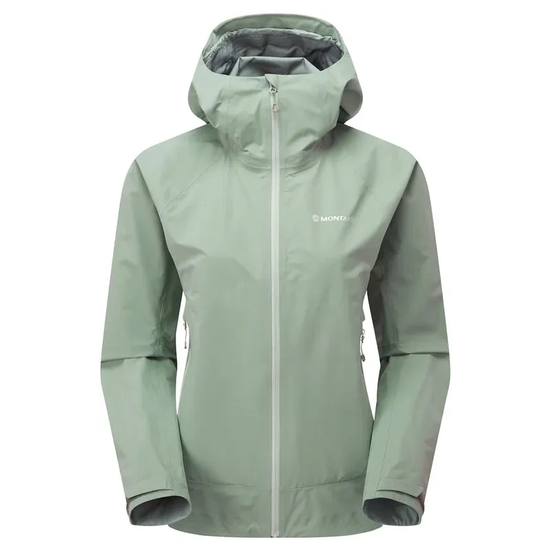 Montane Women's Phase Lite GTX Waterproof Jacket - Pale Sage