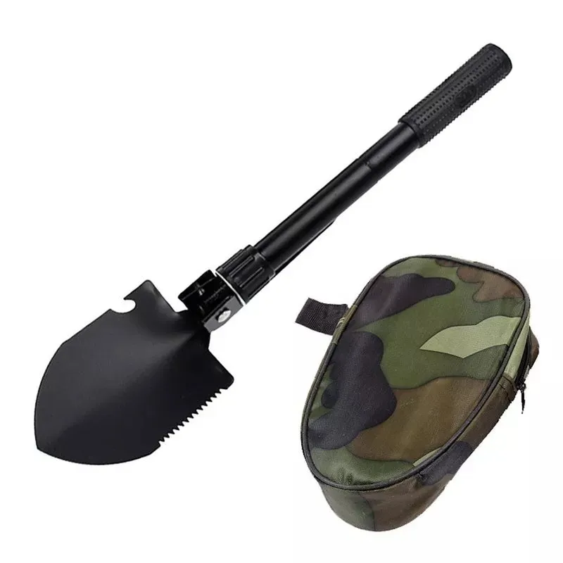 Multifunctional 4 in 1 Shovel Kit For Outdoor Camping