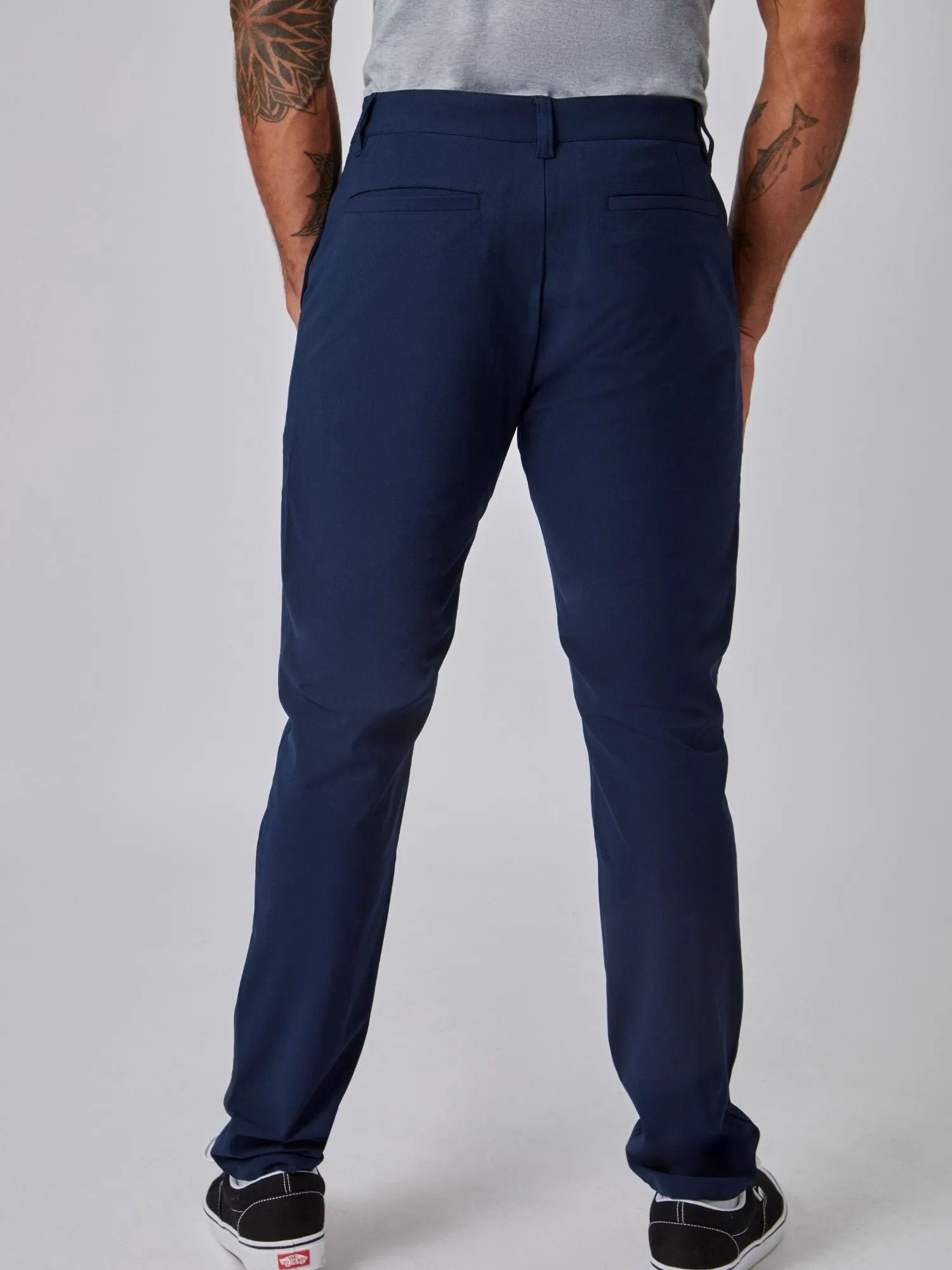 Navy Stretch Tech Pant