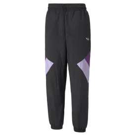 PUMA x LAUREN LONDON Woven Women's Pants - Black/Purple