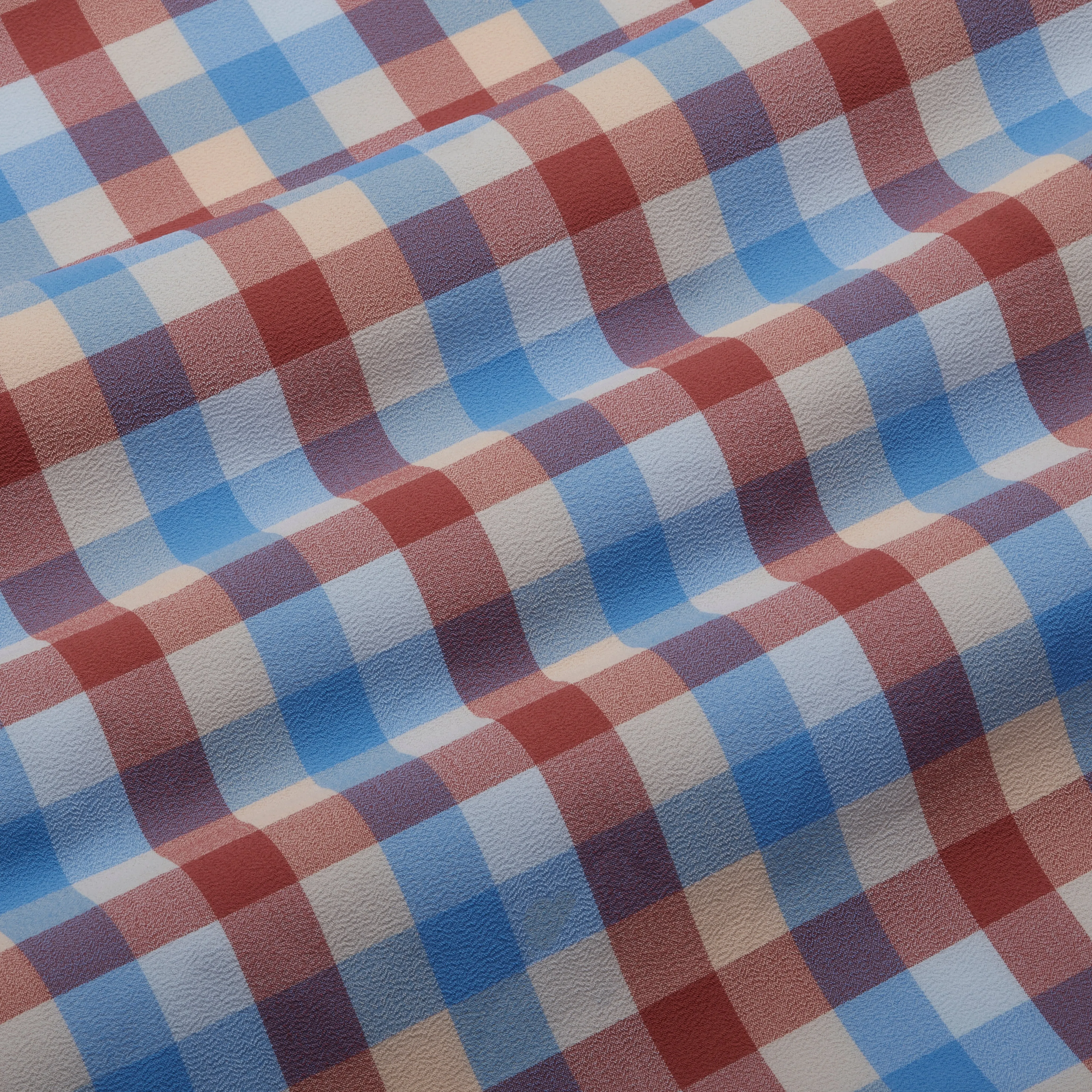 Red Blue Multi Large Check