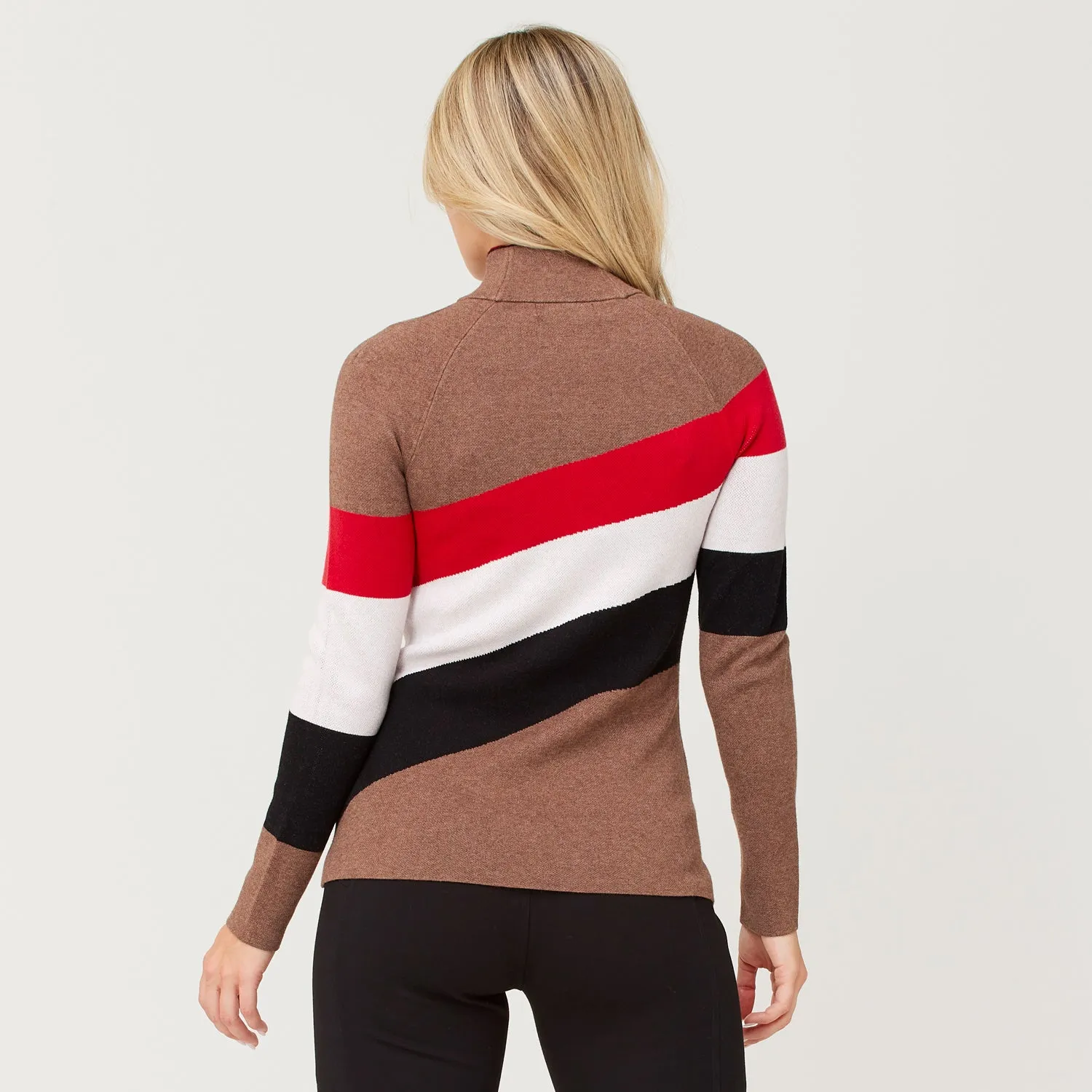 Riva Zip Neck Sweater