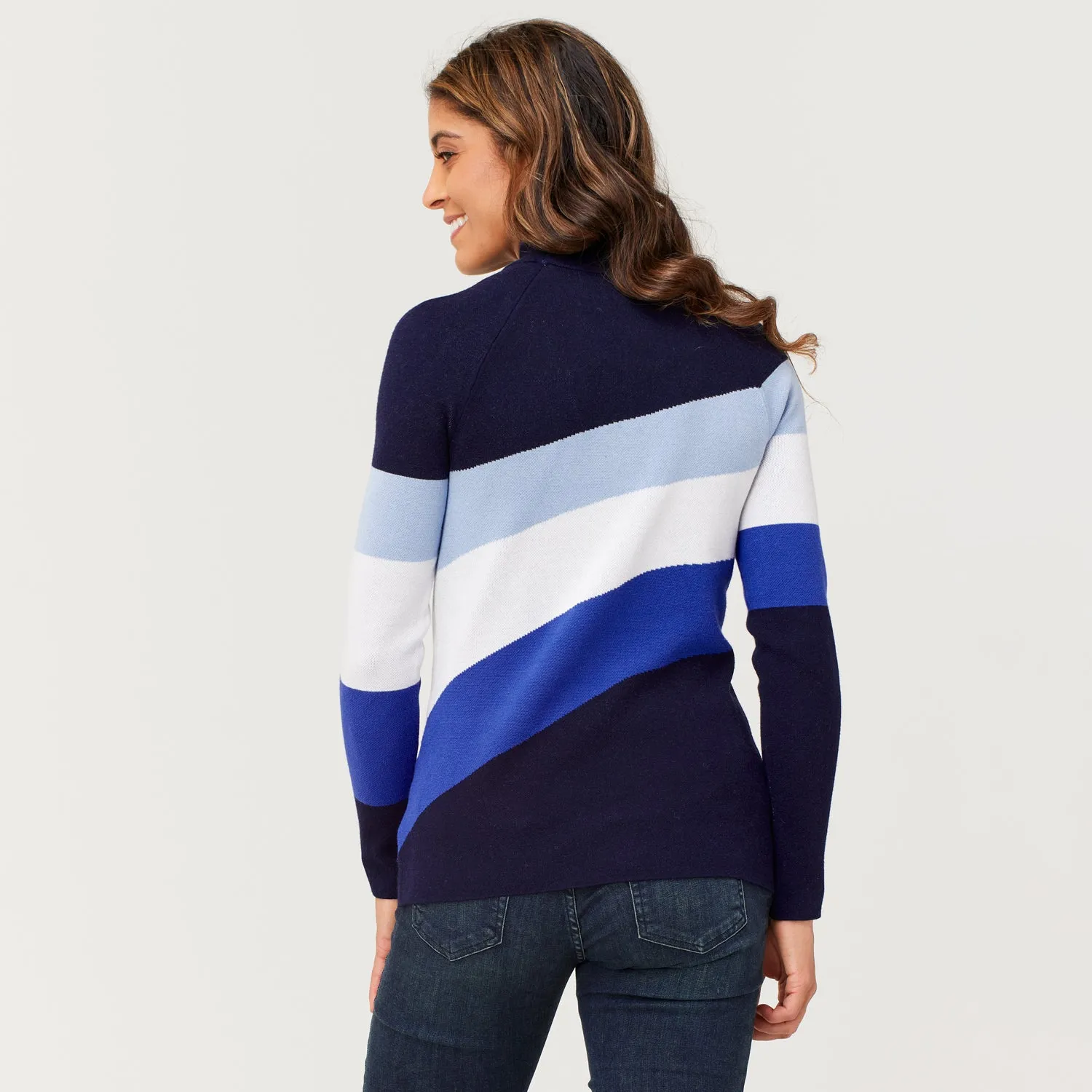 Riva Zip Neck Sweater