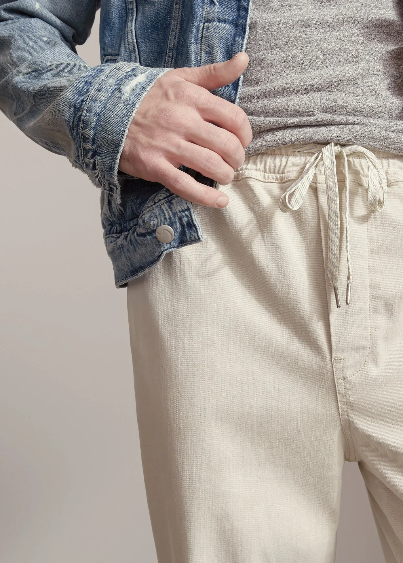 TENCEL TWILL DECK PANT