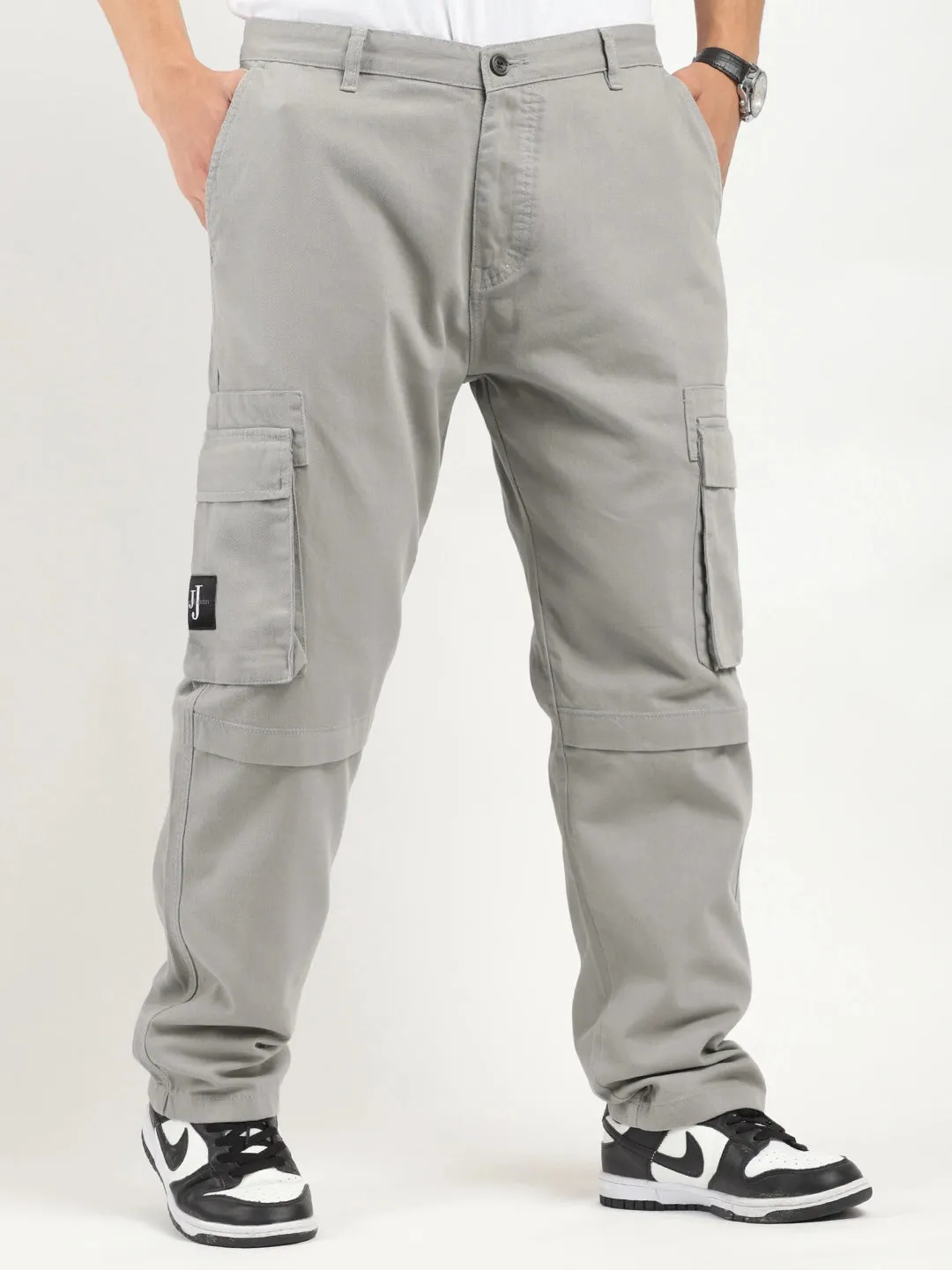 Tornado Full Length Light Grey Plus size Cargo