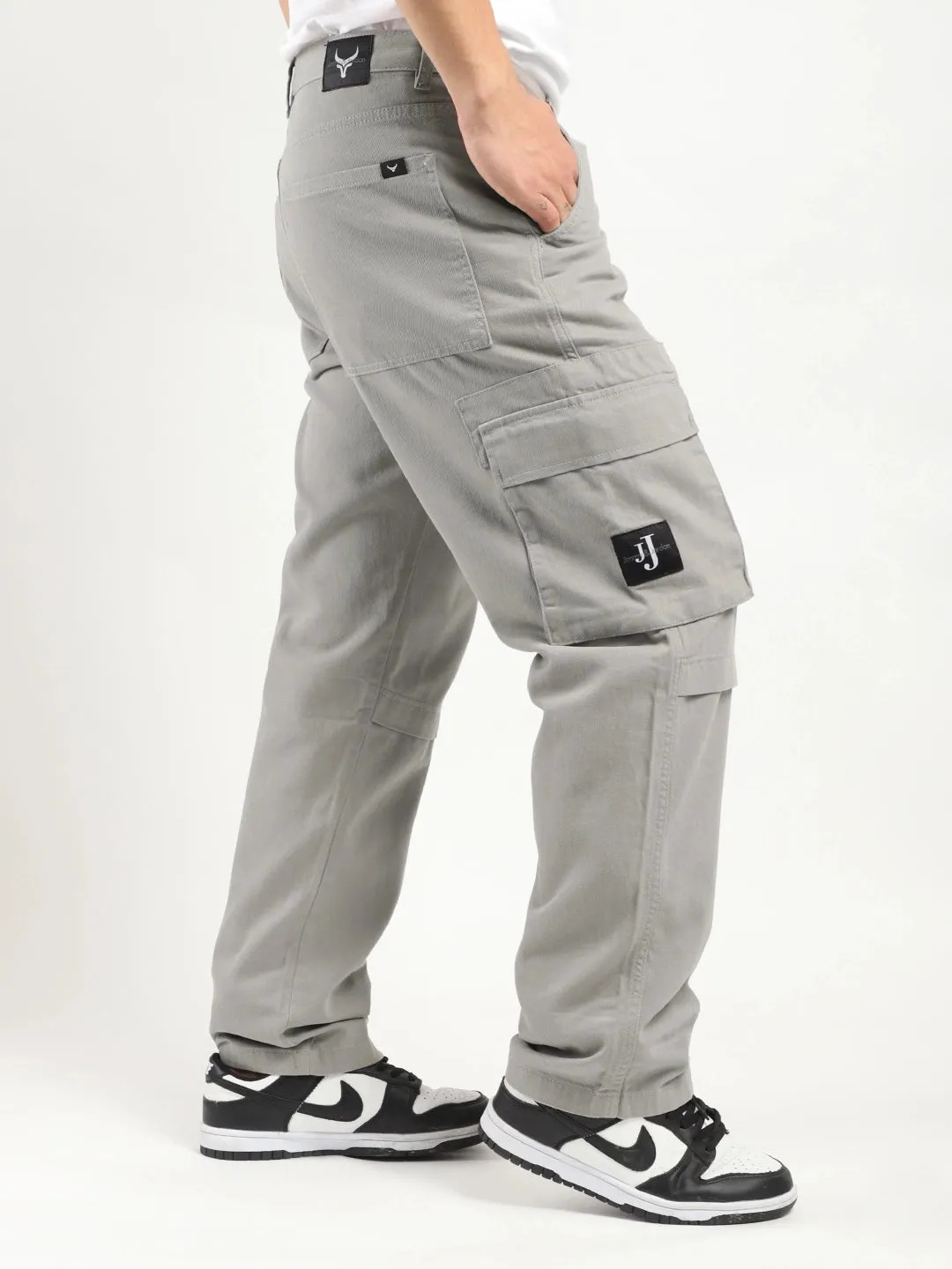 Tornado Full Length Light Grey Plus size Cargo