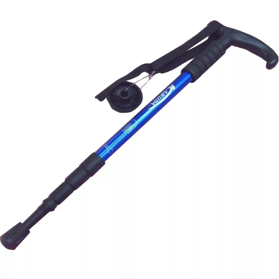 Ultra-light Aluminum Alloy Folding Stick for Hiking, Trekking