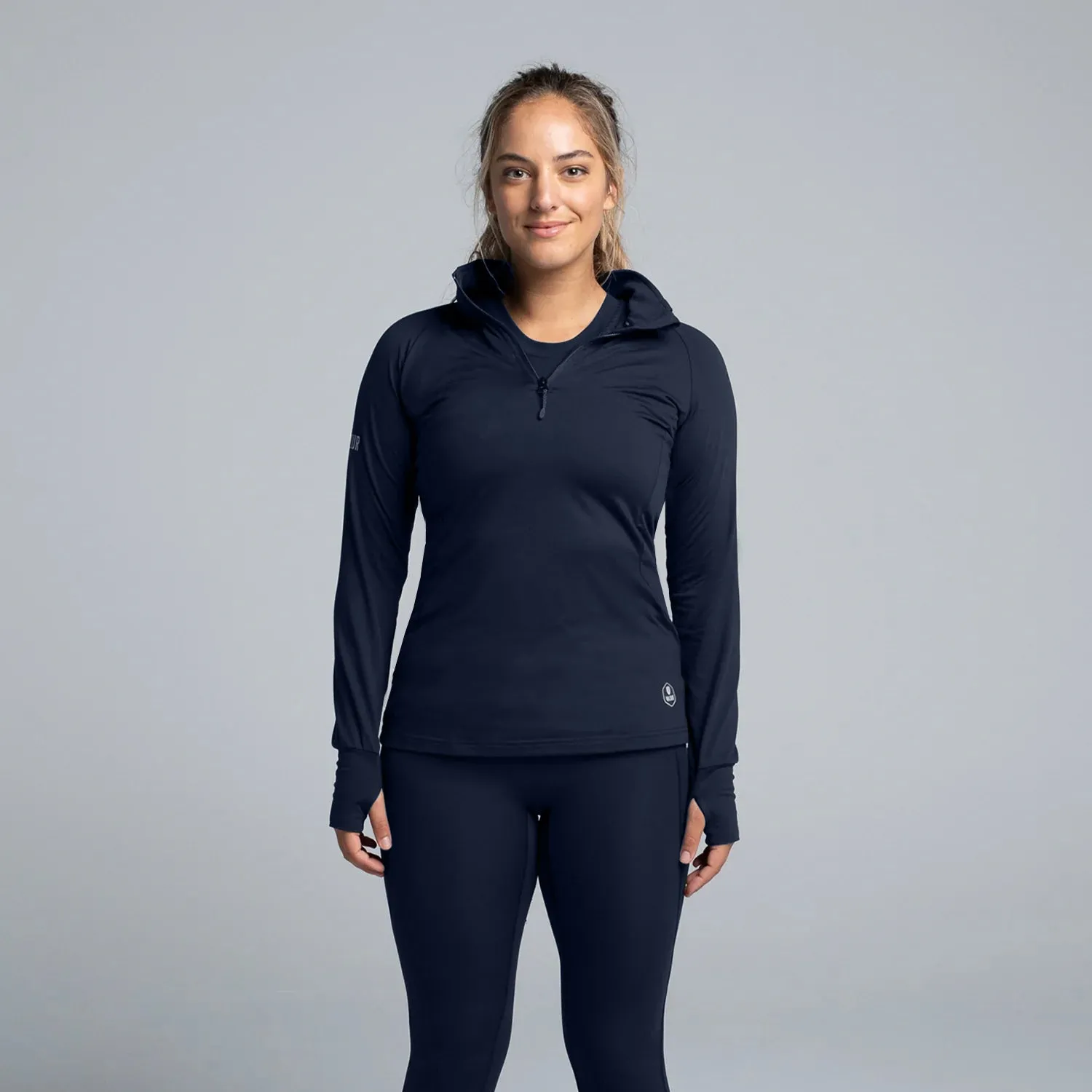 Valour Active Women's Sprint Half Zip Top - Ink