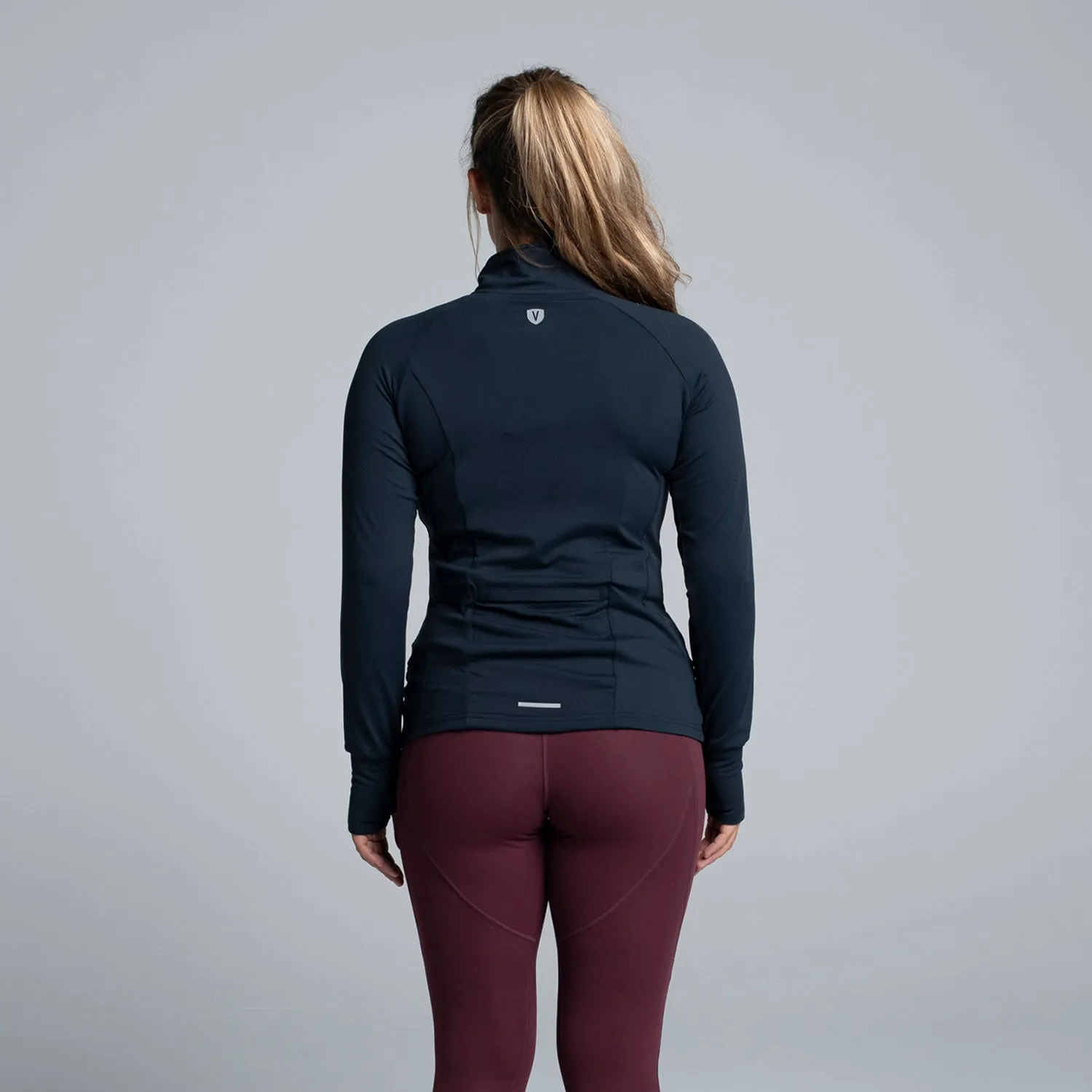 Valour Active Women's Sprint Half Zip Top - Ink