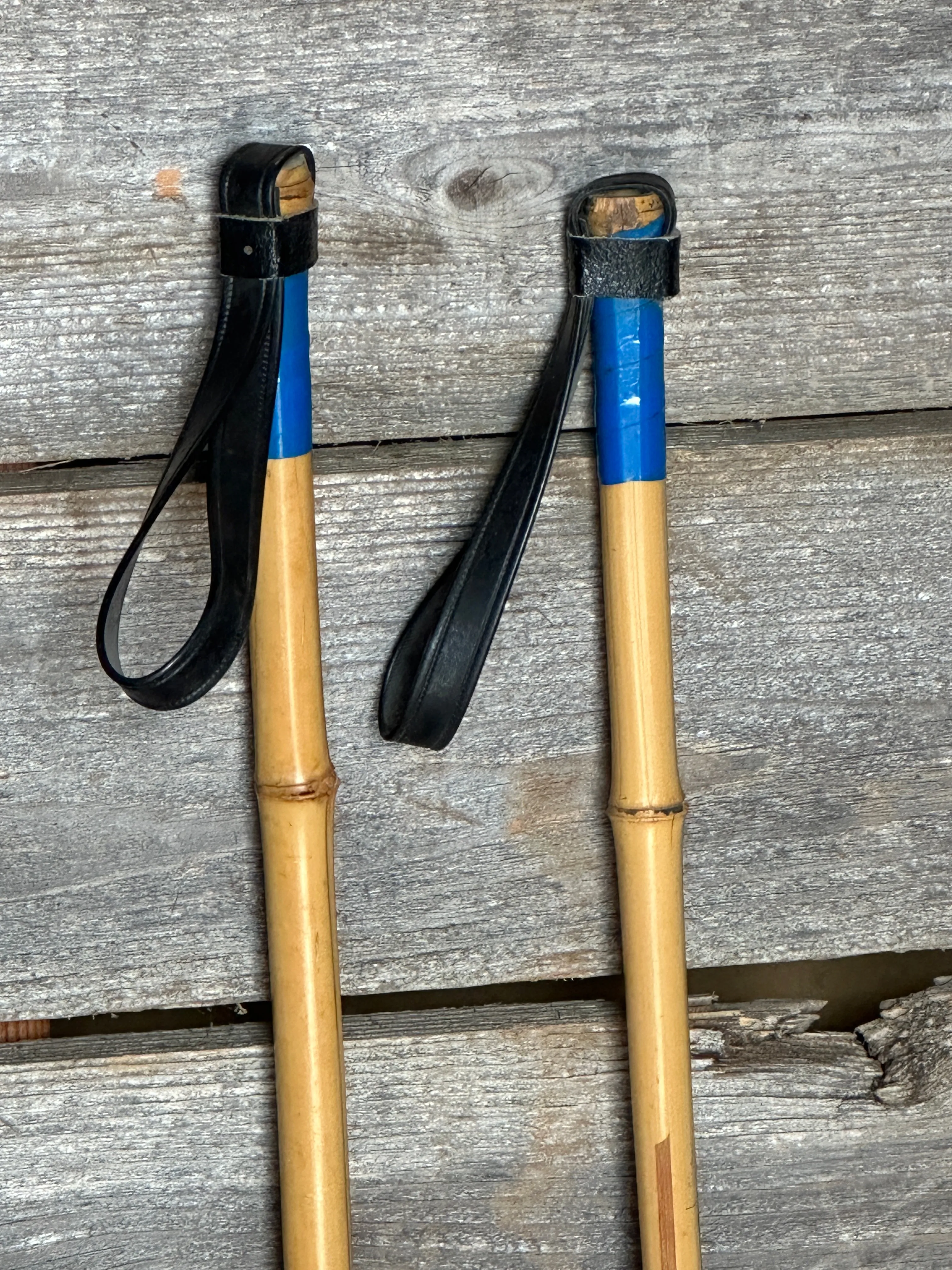 Vintage Bamboo - Childrens Ski Poles