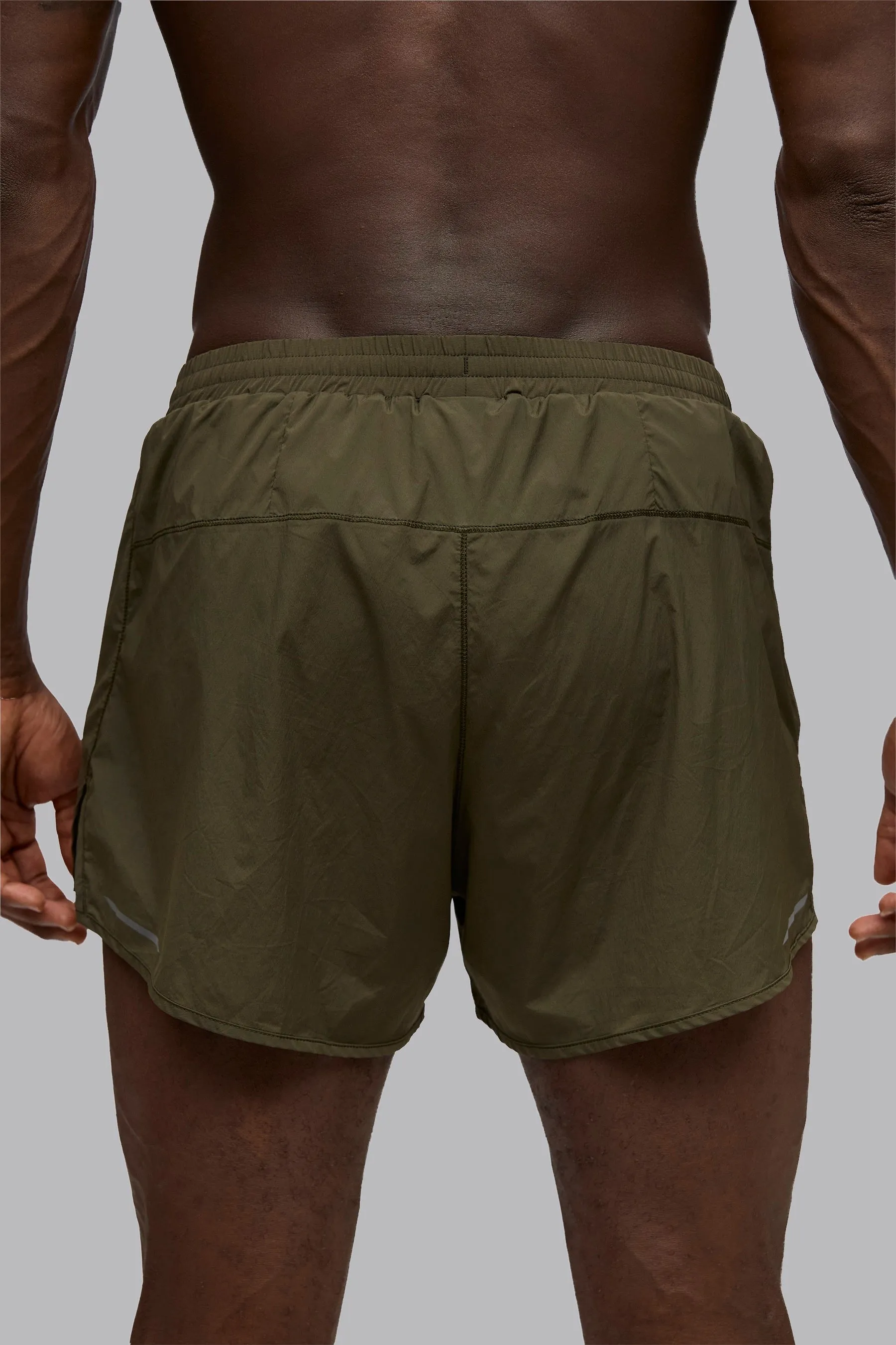 V_XLYTE 3" RUNNING SHORTS - Khaki