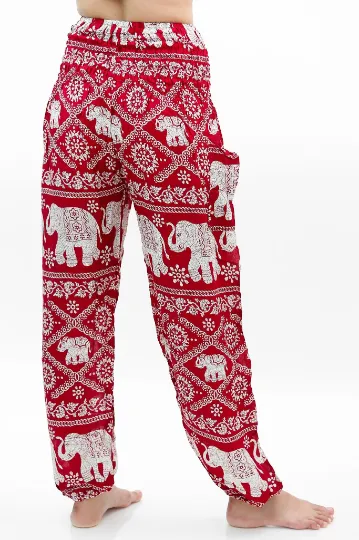 Women Boho ELEPHANT Pants - Hippie Pants Yoga