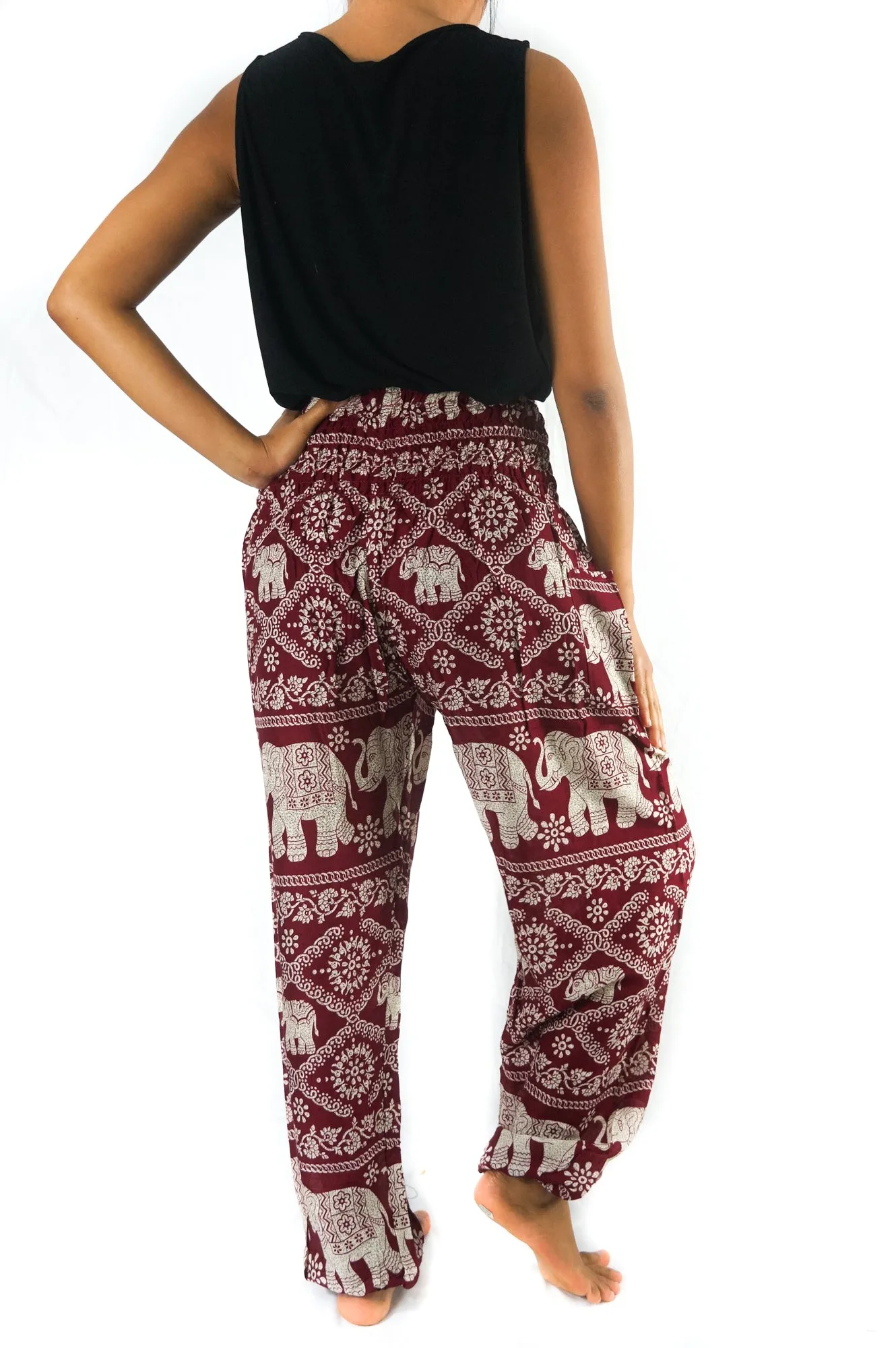 Women Boho ELEPHANT Pants - Hippie Pants Yoga