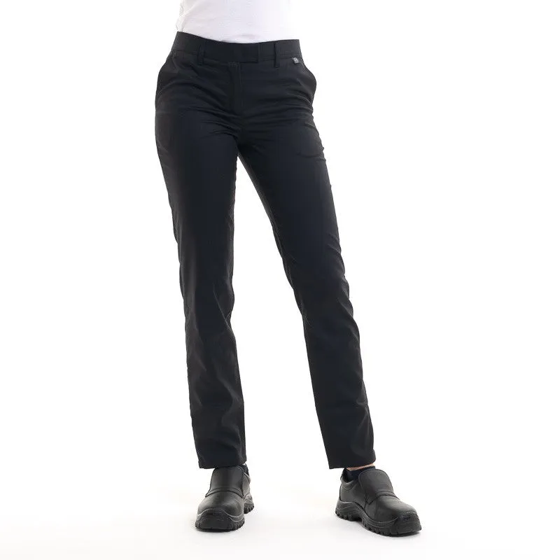 Women's Black Kitchen Trousers 37.5 technology  Cambia - ROBUR