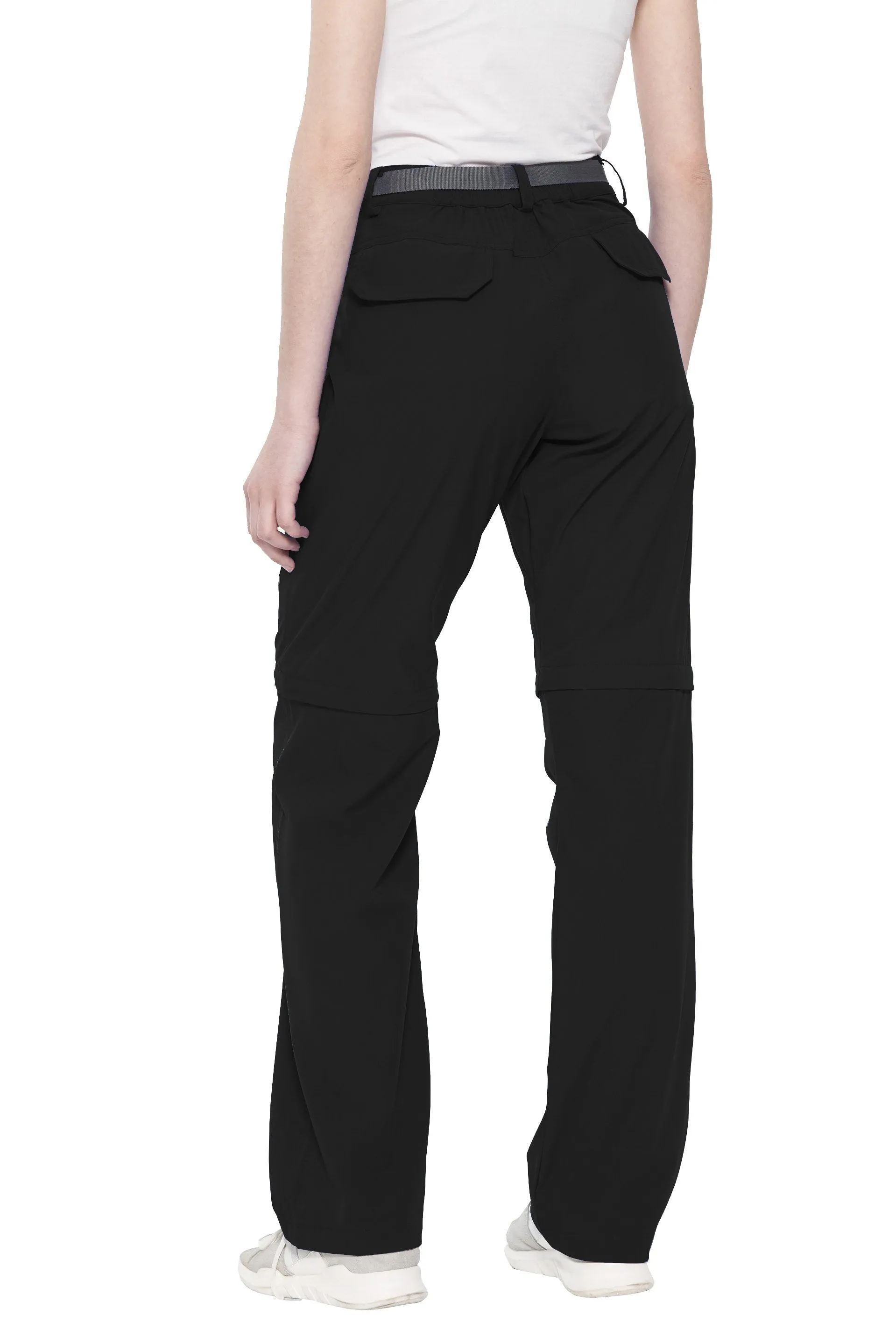 Women's Stretch Convertible Pants Zip-Off Quick Dry Hiking Pants