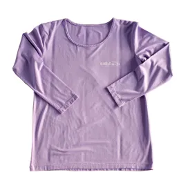 Womens Sun Protective Shirt-Mulberry Purple Gray